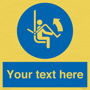 Custom Mandatory: Open safety bar of chairlift